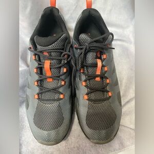 Merrell Mens  size 14 Moab Edge. Grey-Orange
